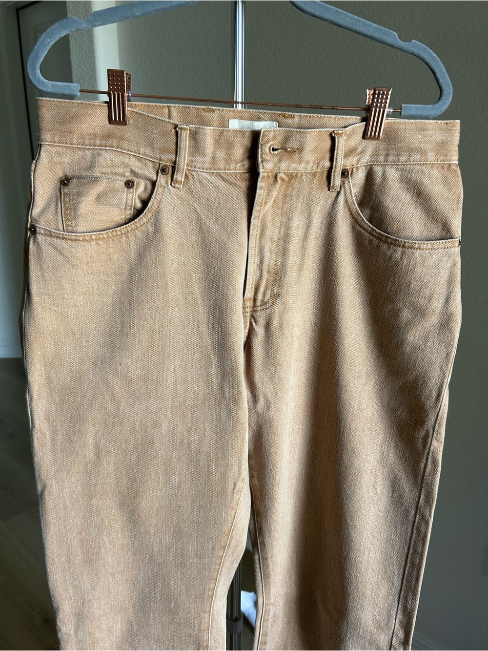 Taylor Stitch “Democratic” Jean - Khaki/Tan Denim